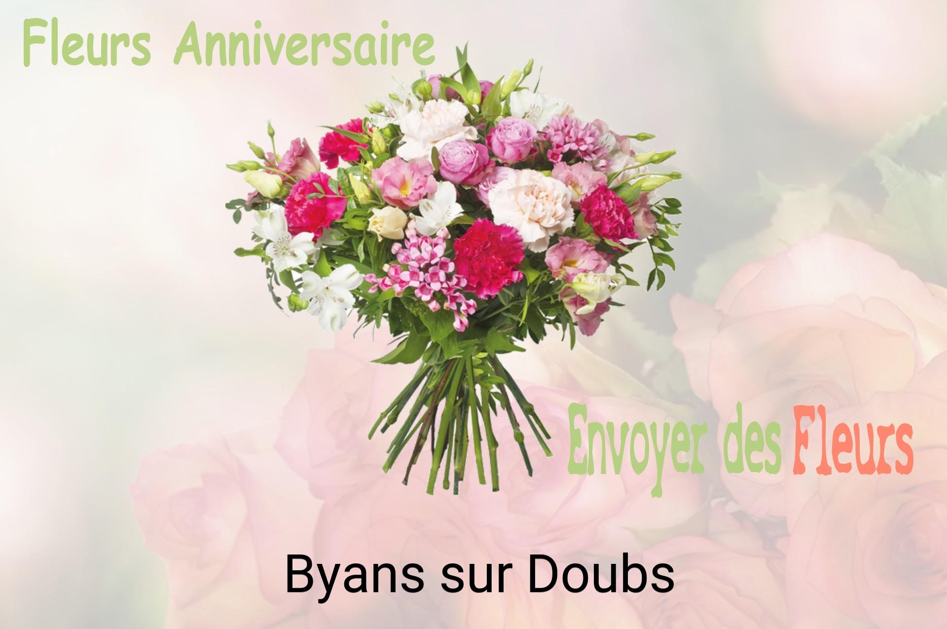 Bouquet de fleurs d’anniversaire livré à Byans-sur-Doubs