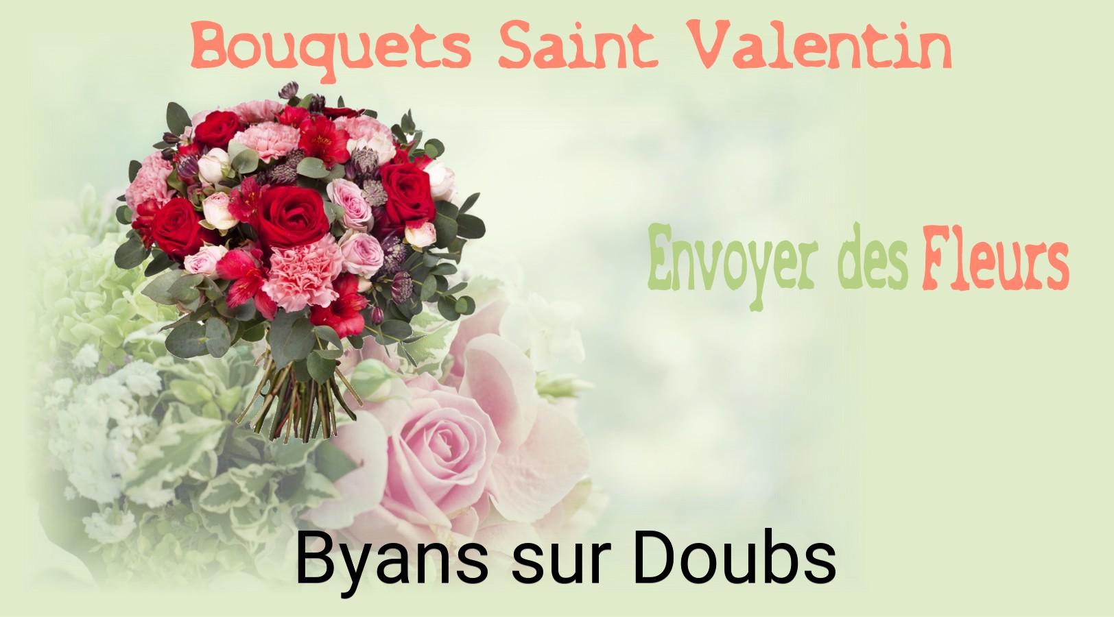 Roses de Saint-Valentin livrées à Byans-sur-Doubs